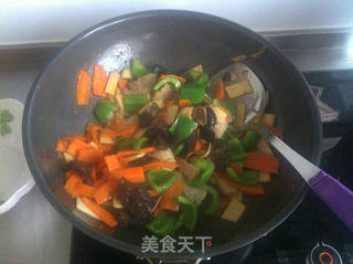 杏鲍菇的家常炒法的做法步骤：8