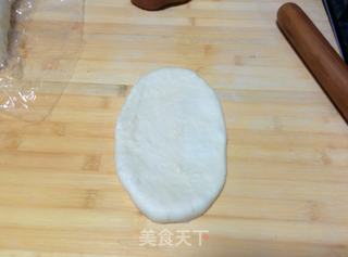 【蜜豆可可双色吐司】——手工整形面包机版的做法步骤:12
