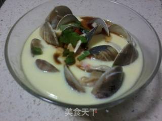 文蛤蒸蛋的做法步骤:3