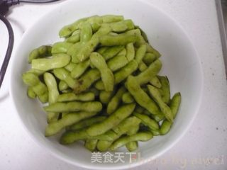 五香毛豆花生的做法步骤:4