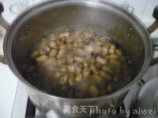 五香毛豆花生的做法步骤:6