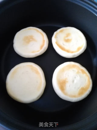 烤饼夹粉蒸肉的做法步骤:8