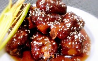 糖醋排骨的做法步骤:9