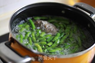 卤煮毛豆的做法步骤:3