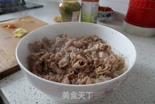 酸汤肥牛的做法步骤：5