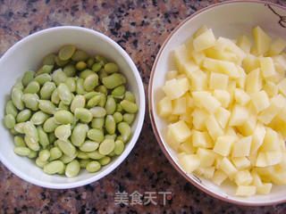 豆香牛肉丁的做法步骤：1