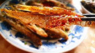 27的烹饪日记——油炸小鱼的做法步骤:5
