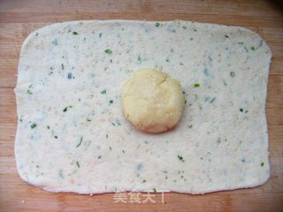 养胃佳品——香葱奶盐苏打饼干的做法步骤:9