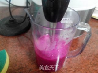 火龙果果冻的做法步骤:4