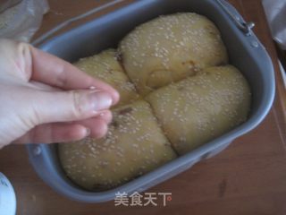 红糖红枣吐司的做法步骤:12