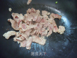 夏季蔬菜最解毒---葫芦炒肉片的做法步骤:4