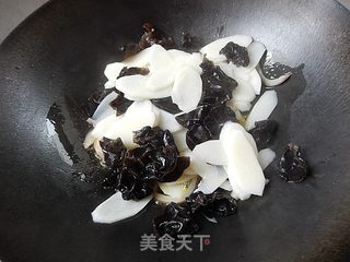 山药炒木耳的做法步骤:9