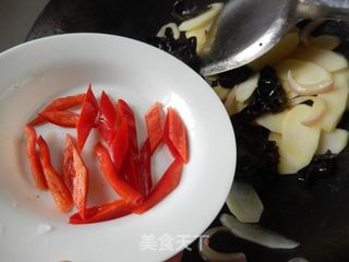 山药炒木耳的做法步骤:10