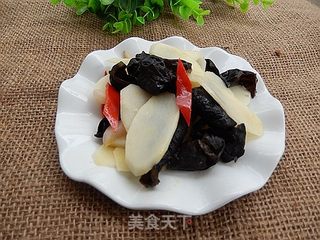 山药炒木耳的做法步骤:12