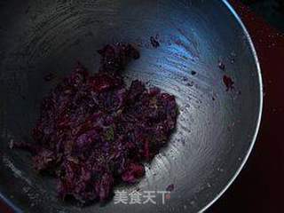 玫瑰鲜花烧饼的做法步骤:3