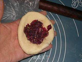 玫瑰鲜花烧饼的做法步骤:8