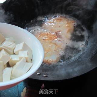 荷包蛋煮豆腐的做法步骤：7