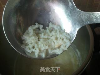 鲜汤青菜粥的做法步骤：5