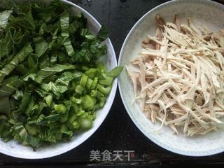 鲜汤青菜粥的做法步骤：4