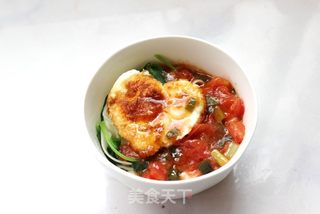 为他做碗有爱的面条——西红柿煎蛋面的做法步骤:16