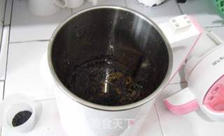杂粮黑芝麻糊的做法步骤:4