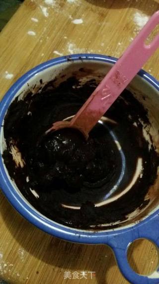 斑马戚风蛋糕的做法步骤：1