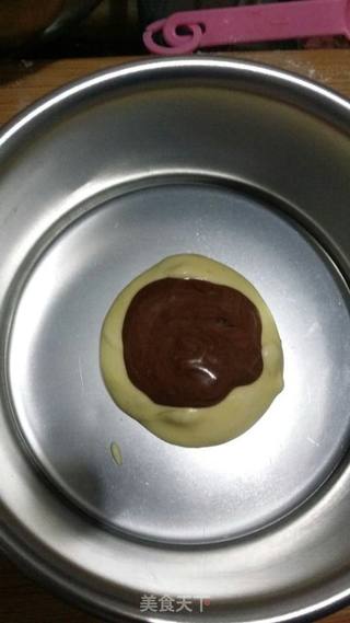 斑马戚风蛋糕的做法步骤:9