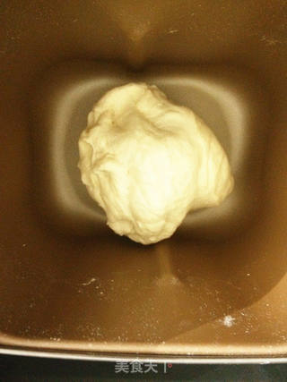 面包机版葡萄干牛奶吐司(中种法)的做法步骤:3