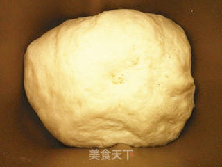 面包机版葡萄干牛奶吐司(中种法)的做法步骤:4