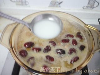 八宝玫瑰醪糟羹的做法步骤:7