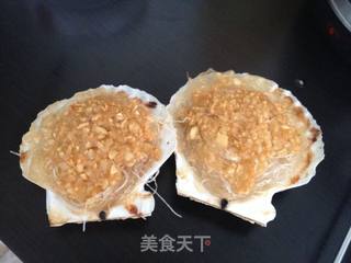 蒜蓉粉丝烤扇贝的做法步骤:10