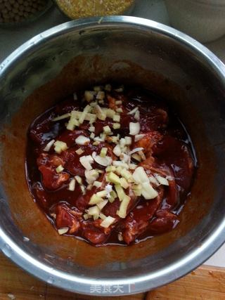 蒜香里脊(电饭煲版)的做法步骤:3