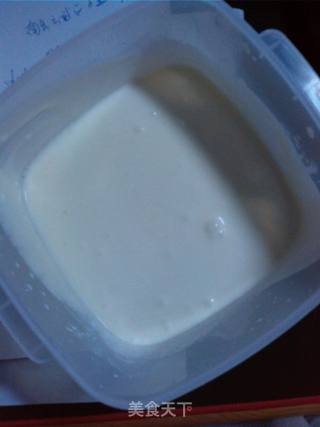 鲜奶葡萄干棒冰的做法步骤:5