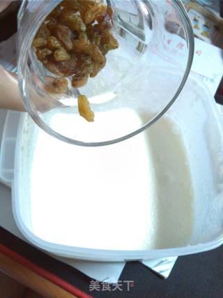 鲜奶葡萄干棒冰的做法步骤:7
