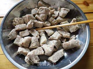自制五香肉松的做法步骤:5