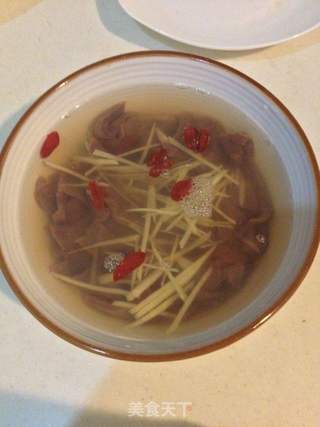 黄芪猪肝汤的做法步骤:7