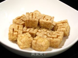 豆腐烩虾仁的做法步骤:2