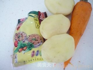 粉蒸土豆的做法步骤：1