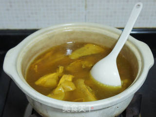 虫草花参鸡汤的做法步骤:10