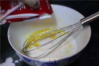 【美式早餐松饼】无泡打粉版的做法步骤:3