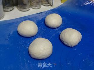 【快手蜜豆包】——不需要揉面的面包的做法步骤:8