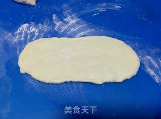 【快手蜜豆包】——不需要揉面的面包的做法步骤:9