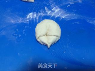 【快手蜜豆包】——不需要揉面的面包的做法步骤:12