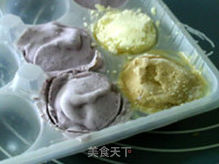 脆碗三色冰激凌的做法步骤:16