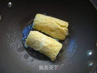 煎香蕉土司卷的做法步骤:6