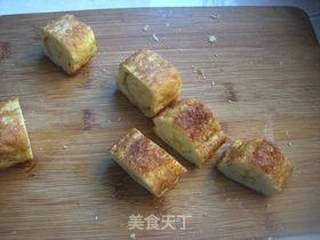 煎香蕉土司卷的做法步骤:8