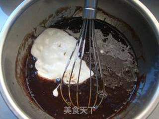 巧克力蛋糕的做法步骤:8