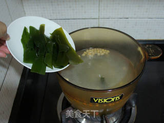 海带黄豆骨头汤的做法步骤:8