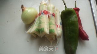 铁板日本豆腐的做法步骤：1