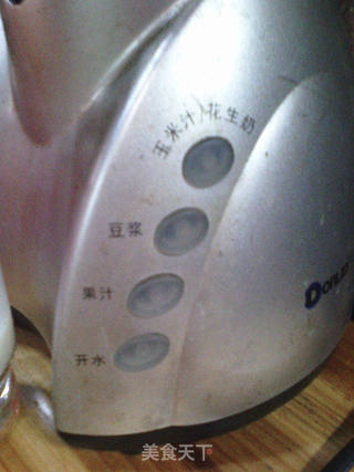 糯玉米豆浆的做法步骤:5